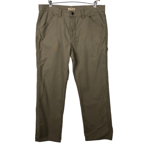 Blue Mountain Pants Blue Mountain Duck Canvas Khaki Carpenter Pants